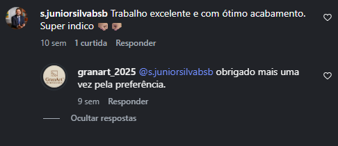 Avaliação de cliente 4